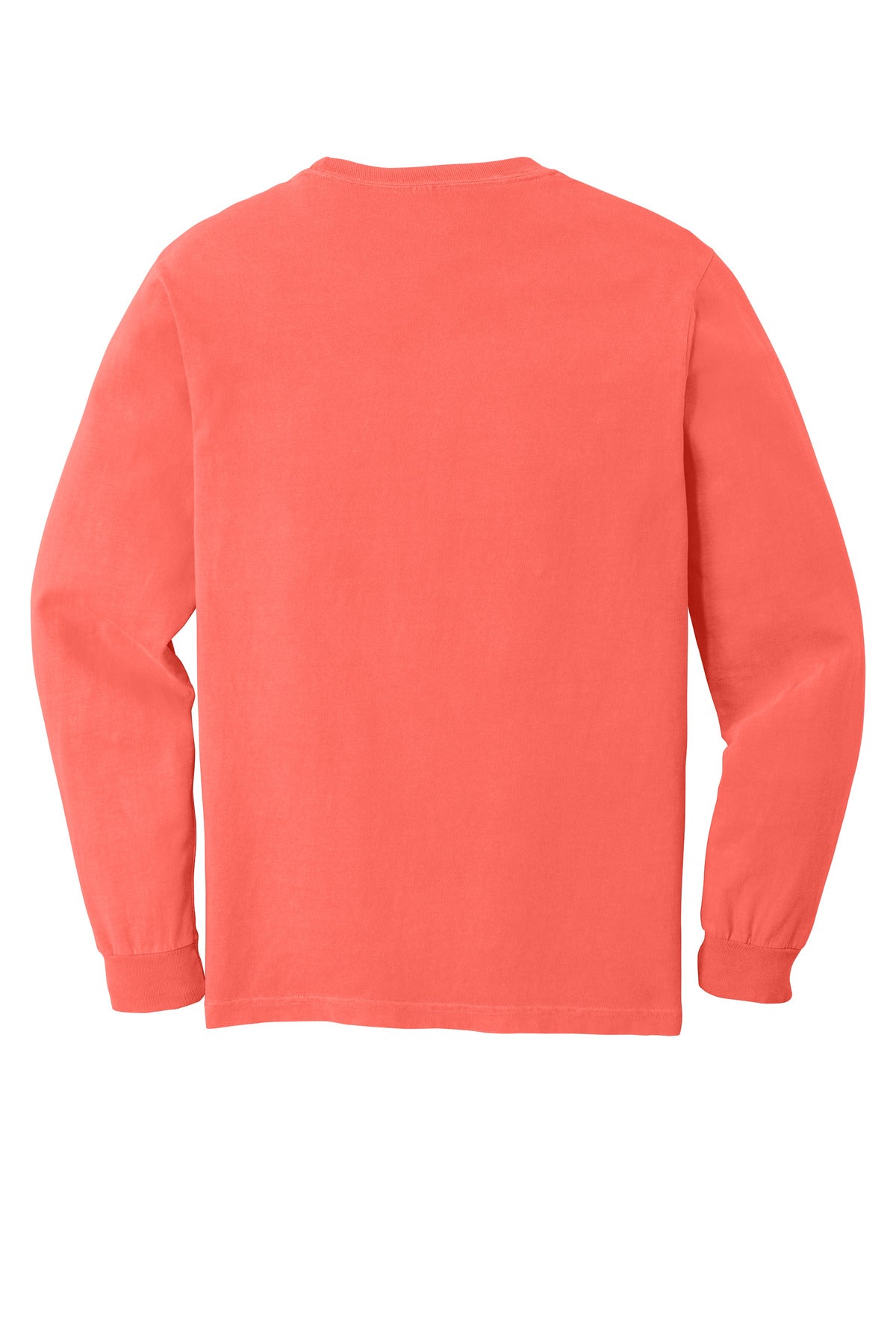 Custom Embroidered Comfort Colors T-Shirts  in Neon Red Orange