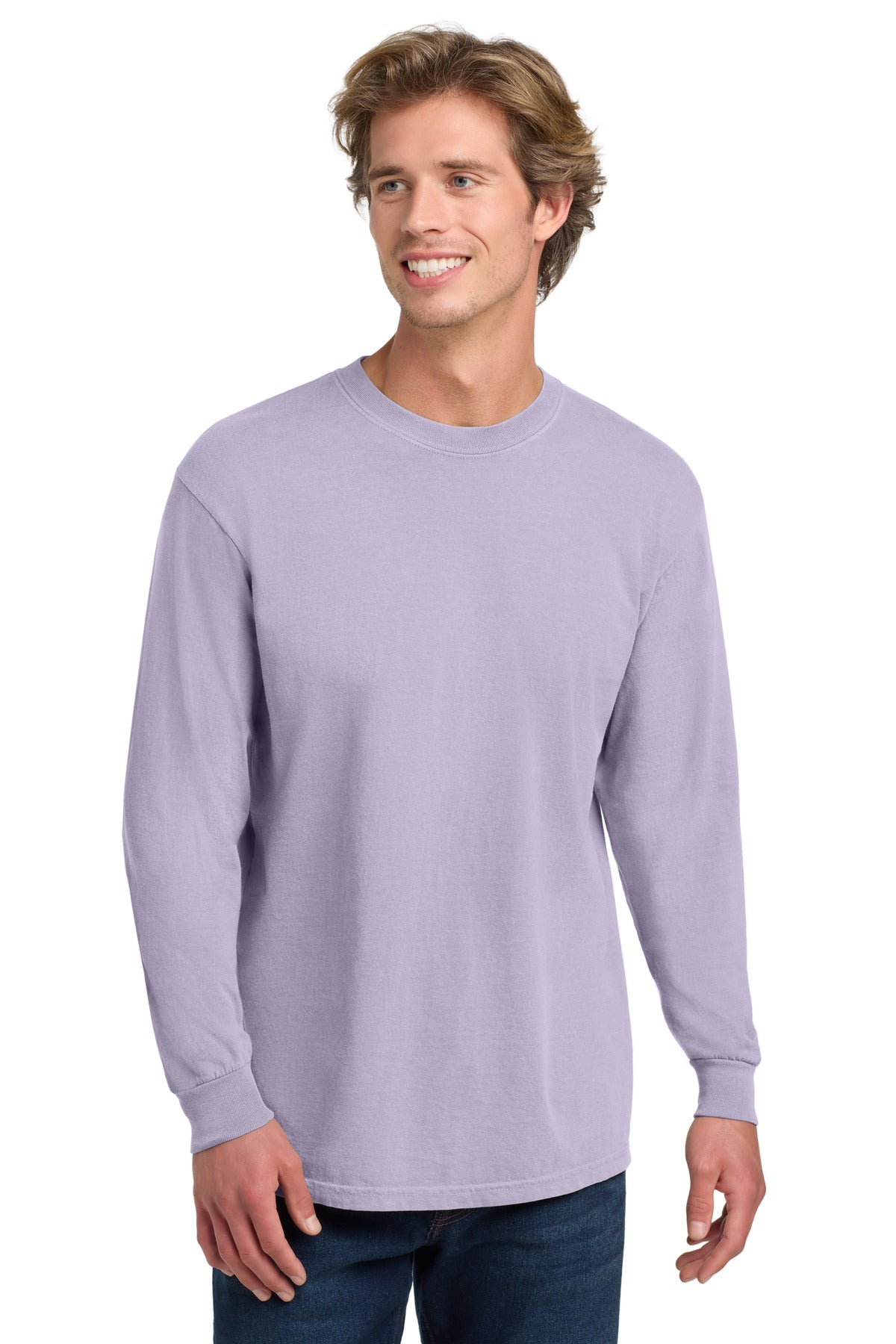 Custom Embroidered Comfort Colors T-Shirts  in Orchid