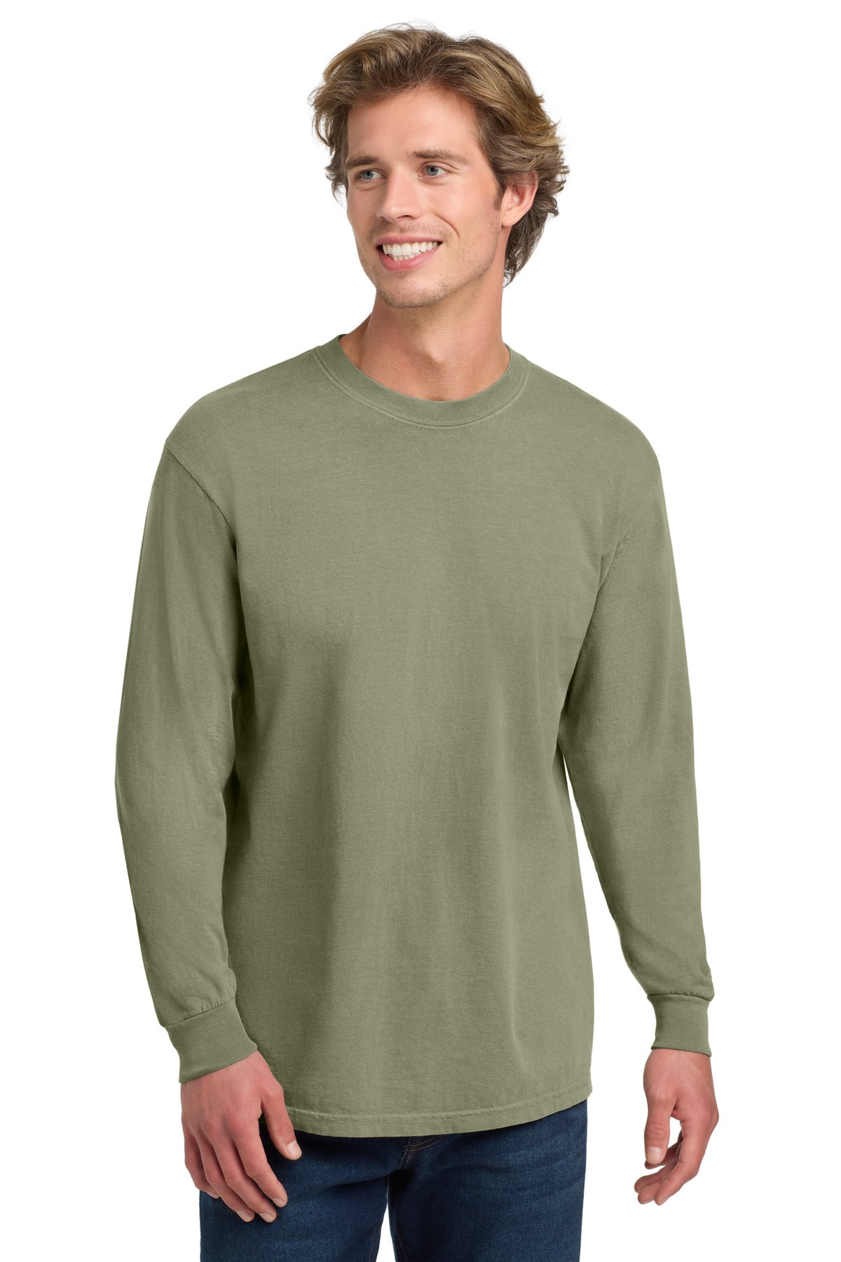 Custom Embroidered Comfort Colors T-Shirts  in Sandstone
