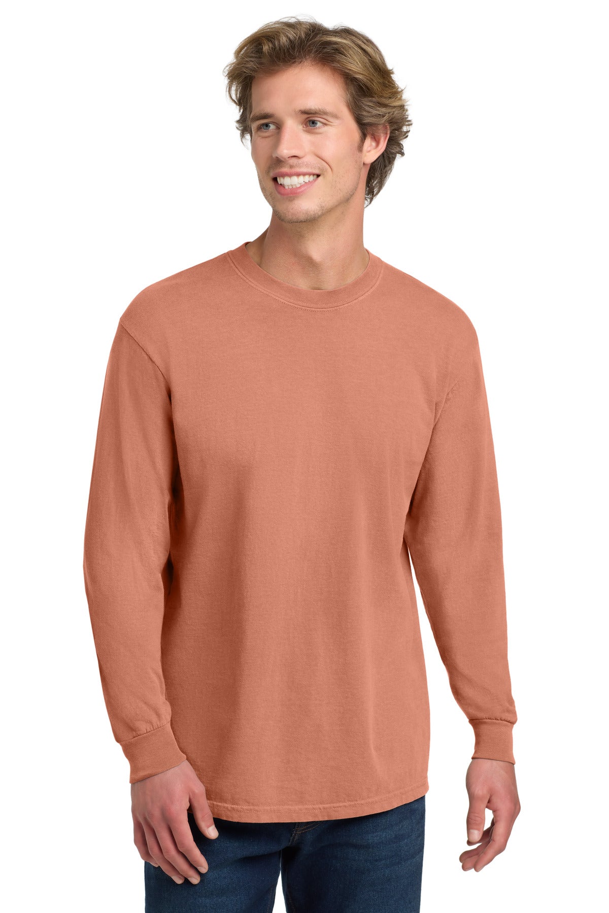 Custom Embroidered Comfort Colors T-Shirts  in Terracotta