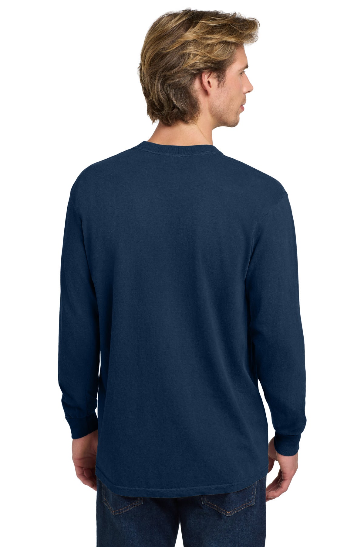 Custom Embroidered Comfort Colors T-Shirts  in True Navy