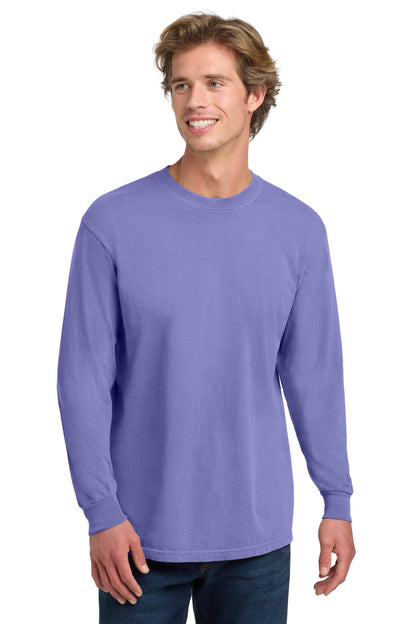 Custom Embroidered Comfort Colors T-Shirts  in Violet