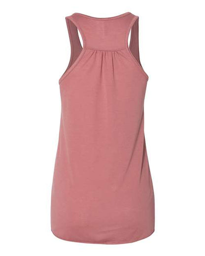 BELLA + CANVAS Women's Flowy Racerback Tank 8800 Mauve