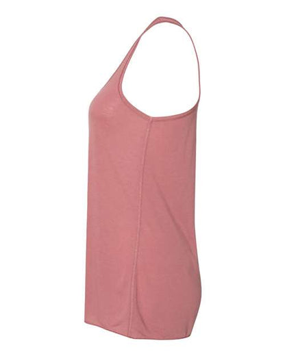 BELLA + CANVAS Women's Flowy Racerback Tank 8800 Mauve