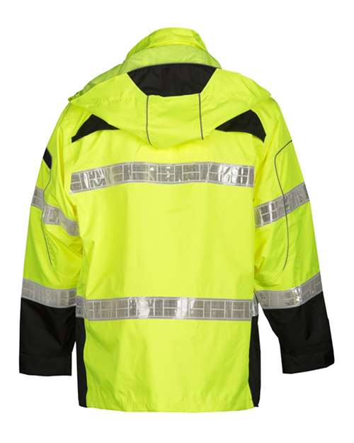 Kishigo Premium Black Series® Rainwear Jacket RWJ106-107