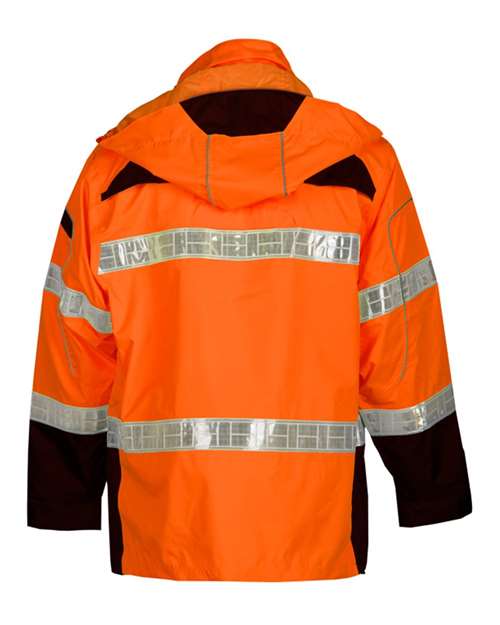 Kishigo Premium Black Series® Rainwear Jacket RWJ106-107