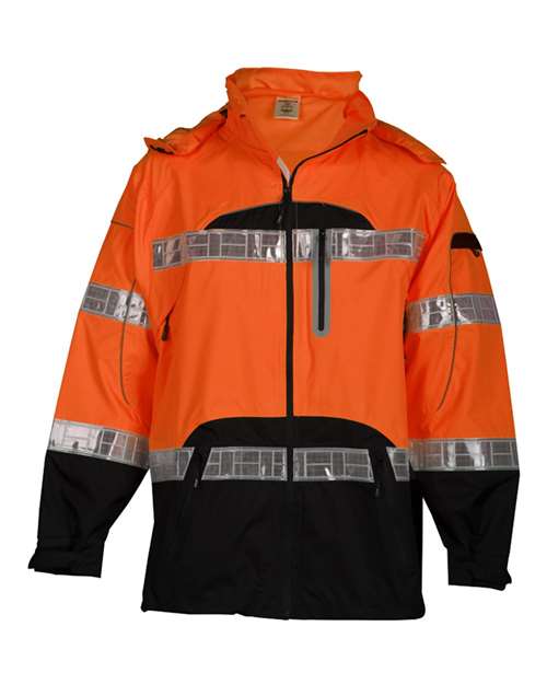 Kishigo Premium Black Series® Rainwear Jacket RWJ106-107