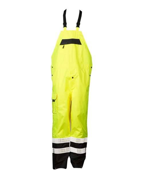 Kishigo Unisex Premium Black Series Rainwear Bib RWB106-107
