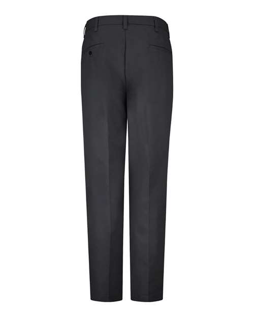 Custom EmbroideredRed Kap Men's Pleated Twill Slacks 5468 Black - 30I