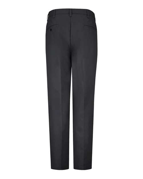 Custom Embroidered Red Kap Men's Pleated Twill Slacks PT38 Black - Unhemmed