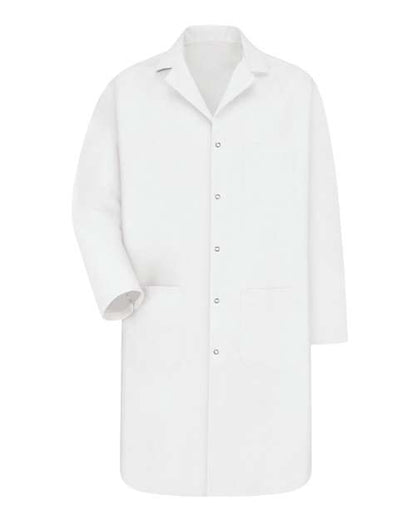 Red Kap Gripper Front Lab Coat KP18 Custom Embroidered Business Logo