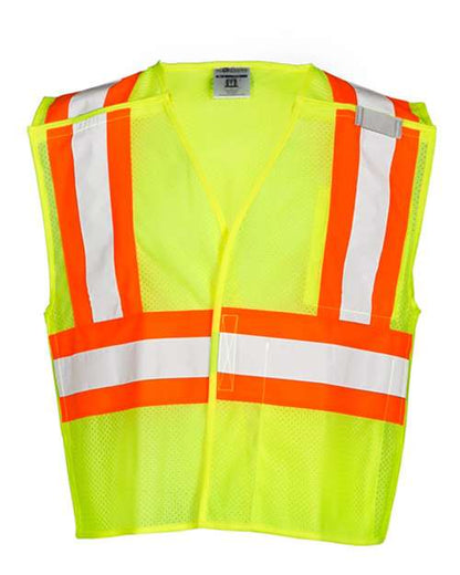 Kishigo Unisex Contrasting Mesh Breakaway Vest 5478