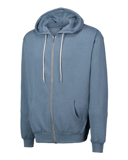 MV Sport Retro Heather Full-Zip Hooded Sweatshirt 2349