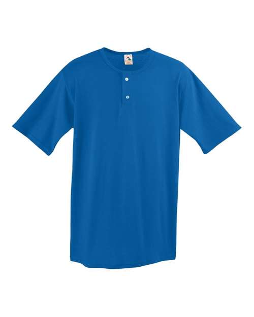 Custom EmbroideredAugusta Sportswear Men's Two-Button Baseball Jersey 5681 Royal
