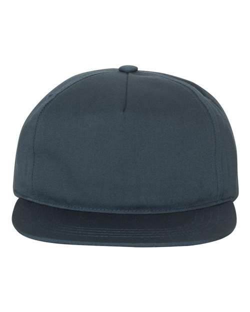 YP Classics Unstructured Five-Panel Snapback Cap 6502 Custom Embroidered Business Logo