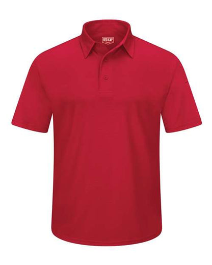 Red Kap Performance Knit® Flex Series Pro Polo SK90 Custom Embroidered Business Logo