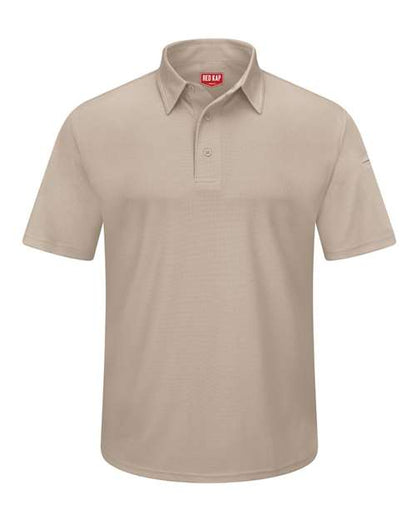 Red Kap Performance Knit® Flex Series Pro Polo SK90 Custom Embroidered Business Logo