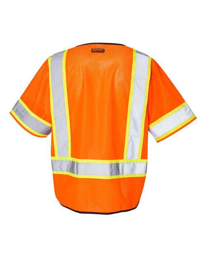 Kishigo Class 3 Mesh Zippered Vest 1565-1566