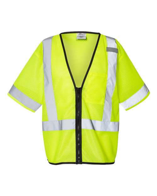 Kishigo Unisex Economy Single Pocket Zipper Vest 5815