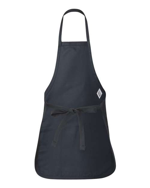 Q-Tees Full-Length Apron with Pouch Pocket Q4250 Custom Embroidered Business Logo