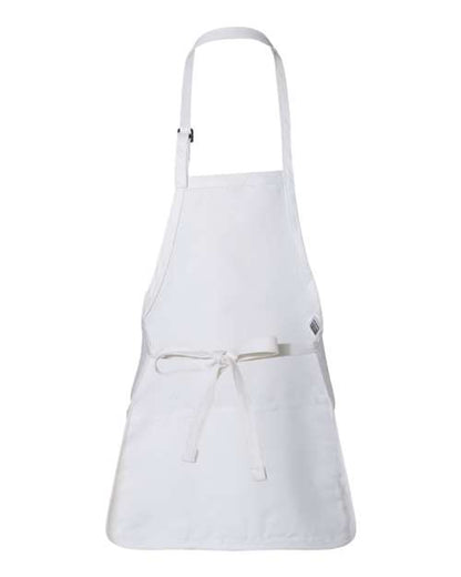 Q-Tees Full-Length Apron with Pouch Pocket Q4250 Custom Embroidered Business Logo