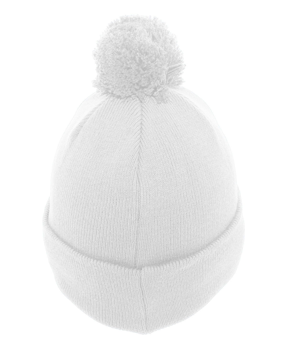 Pacific Headwear Knit Fold-Over Pom-Pom Beanie 641K