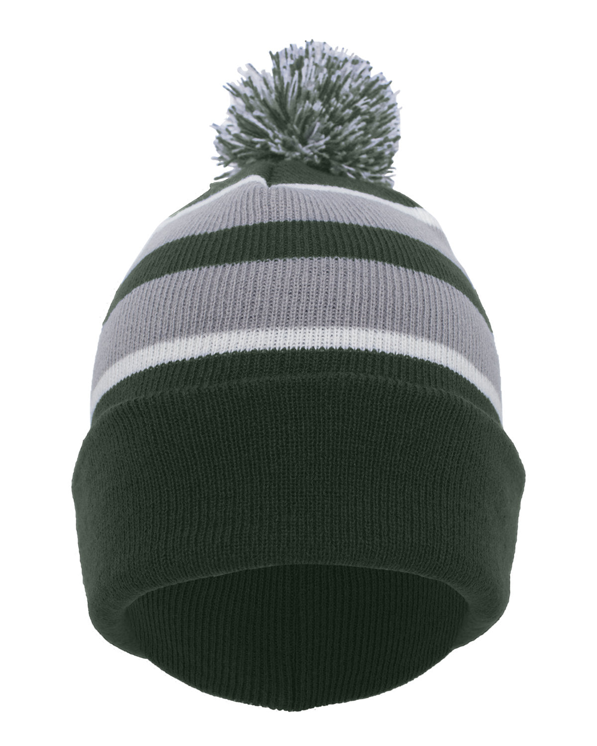 Pacific Headwear Knit Fold-Over Pom-Pom Beanie 641K