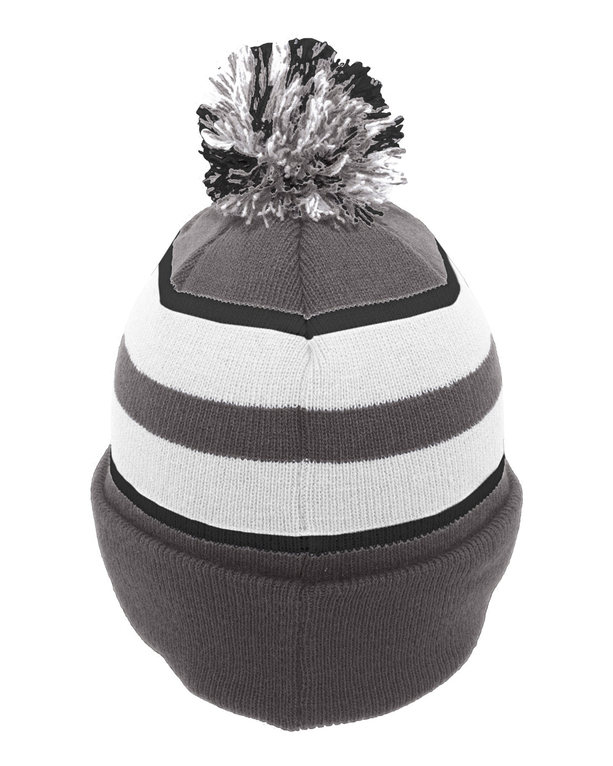 Pacific Headwear Knit Fold-Over Pom-Pom Beanie 641K