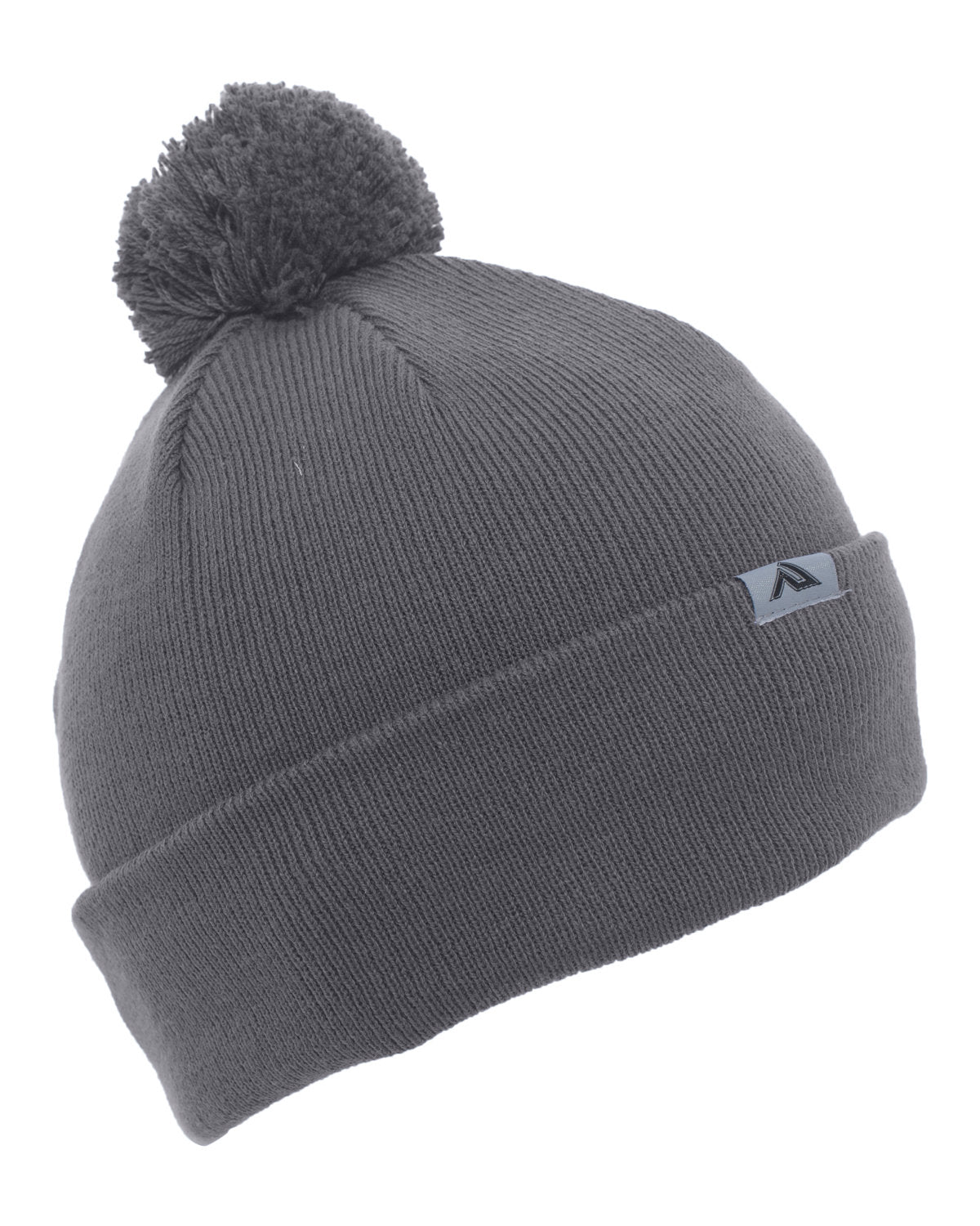 Pacific Headwear Knit Fold-Over Pom-Pom Beanie 641K