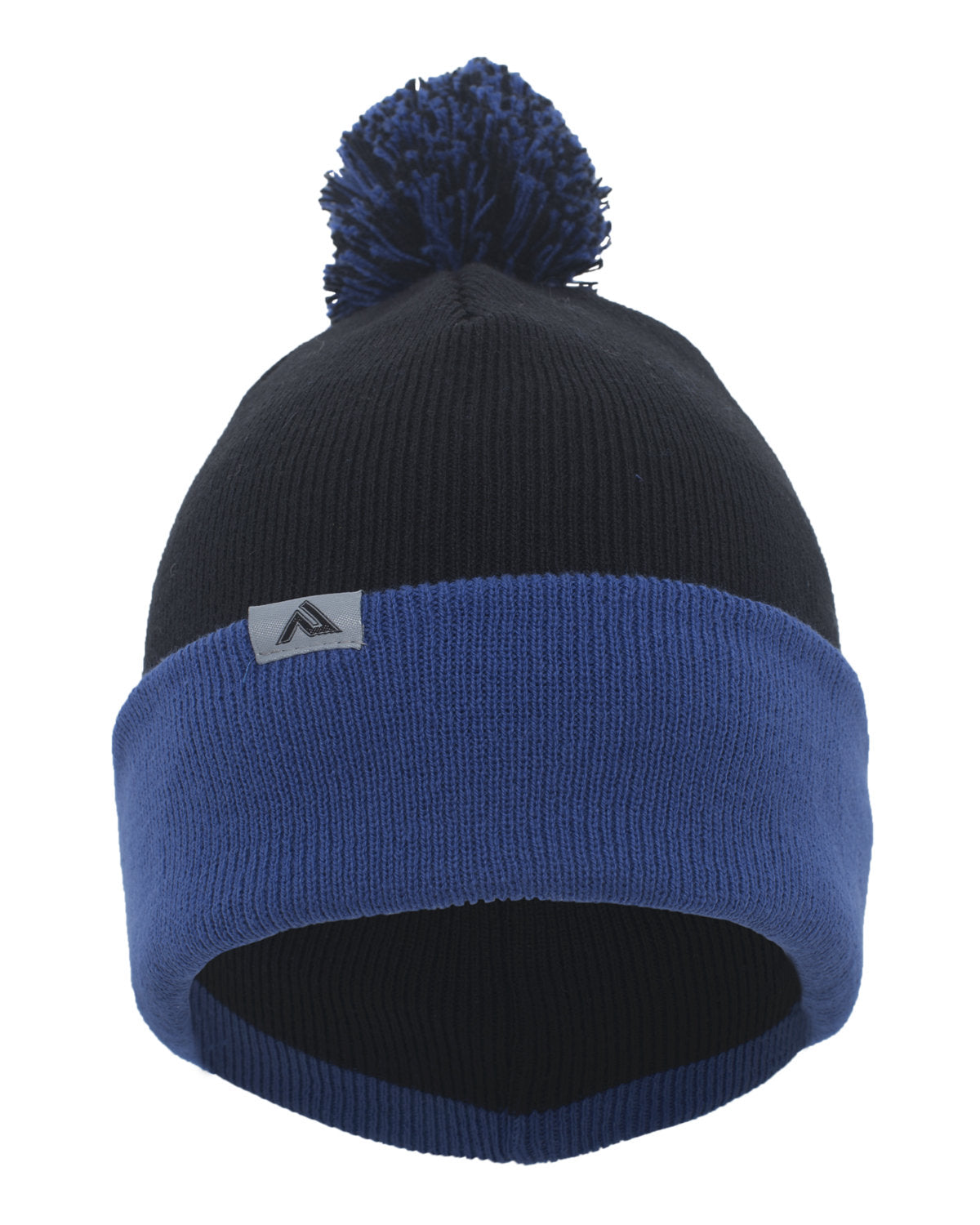 Pacific Headwear Knit Fold-Over Pom-Pom Beanie 641K