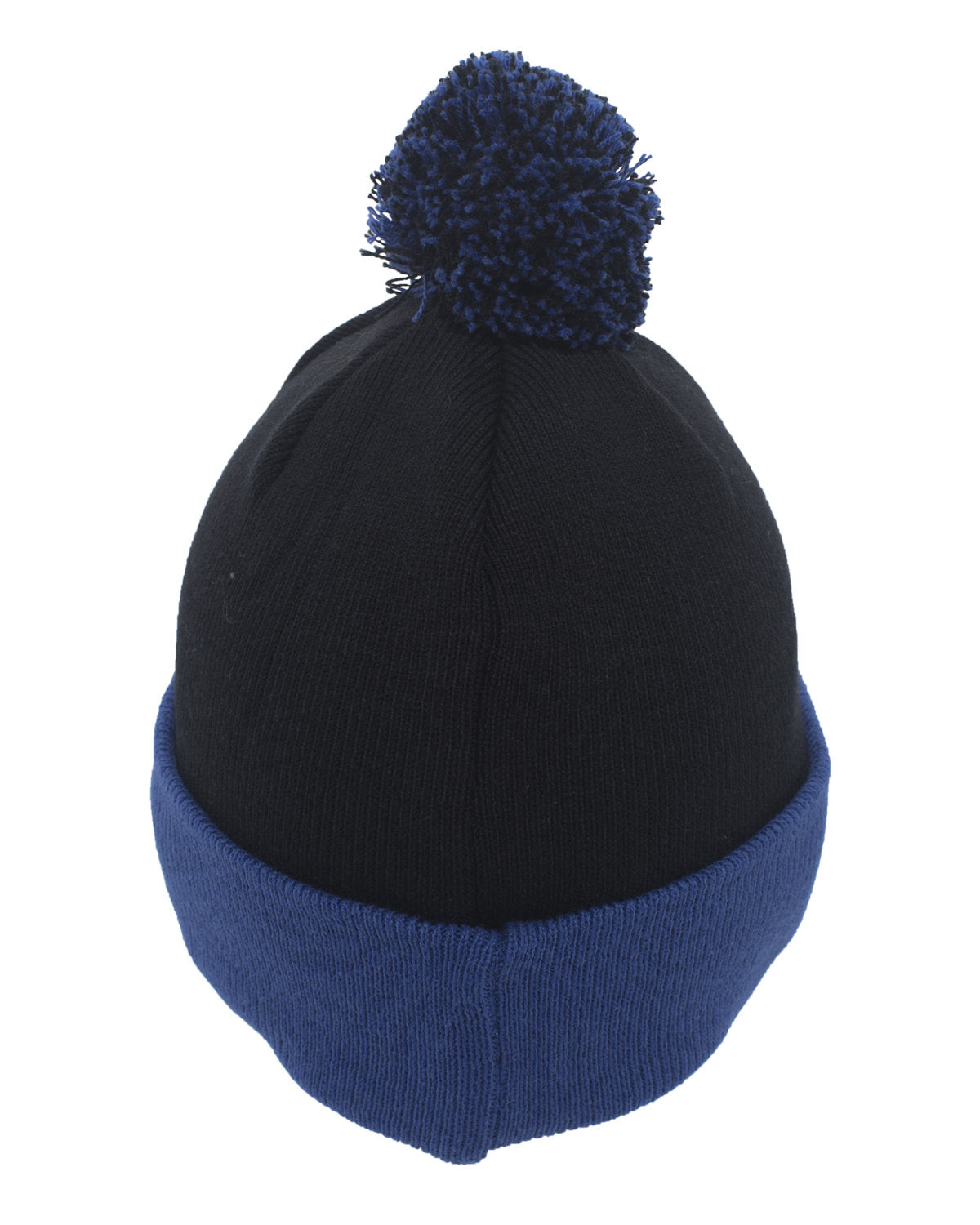 Pacific Headwear Knit Fold-Over Pom-Pom Beanie 641K