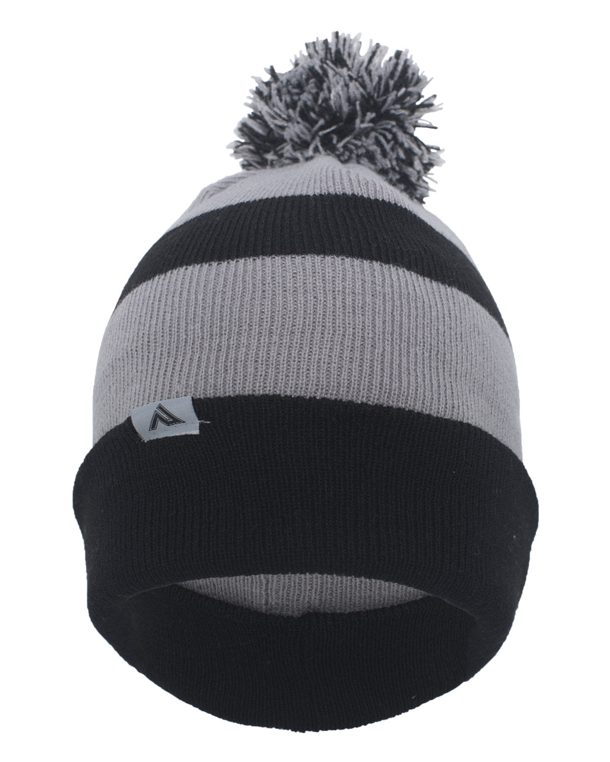 Pacific Headwear Knit Fold-Over Pom-Pom Beanie 641K