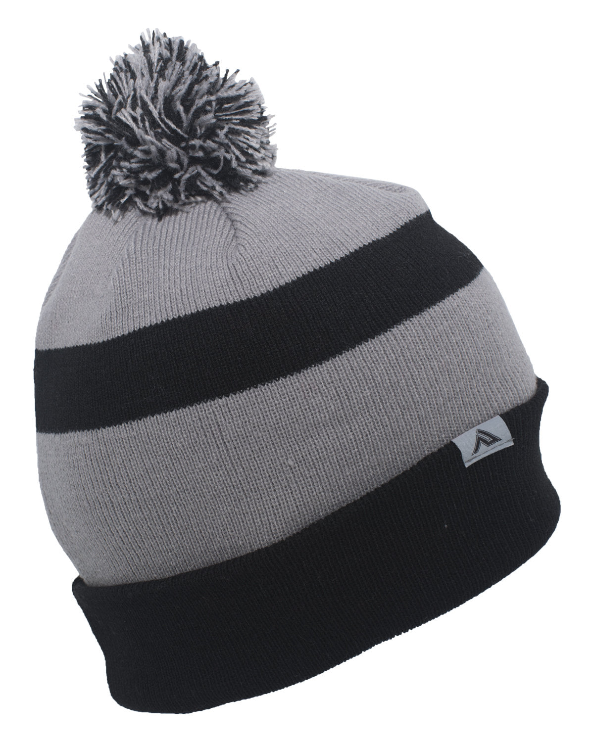 Pacific Headwear Knit Fold-Over Pom-Pom Beanie 641K