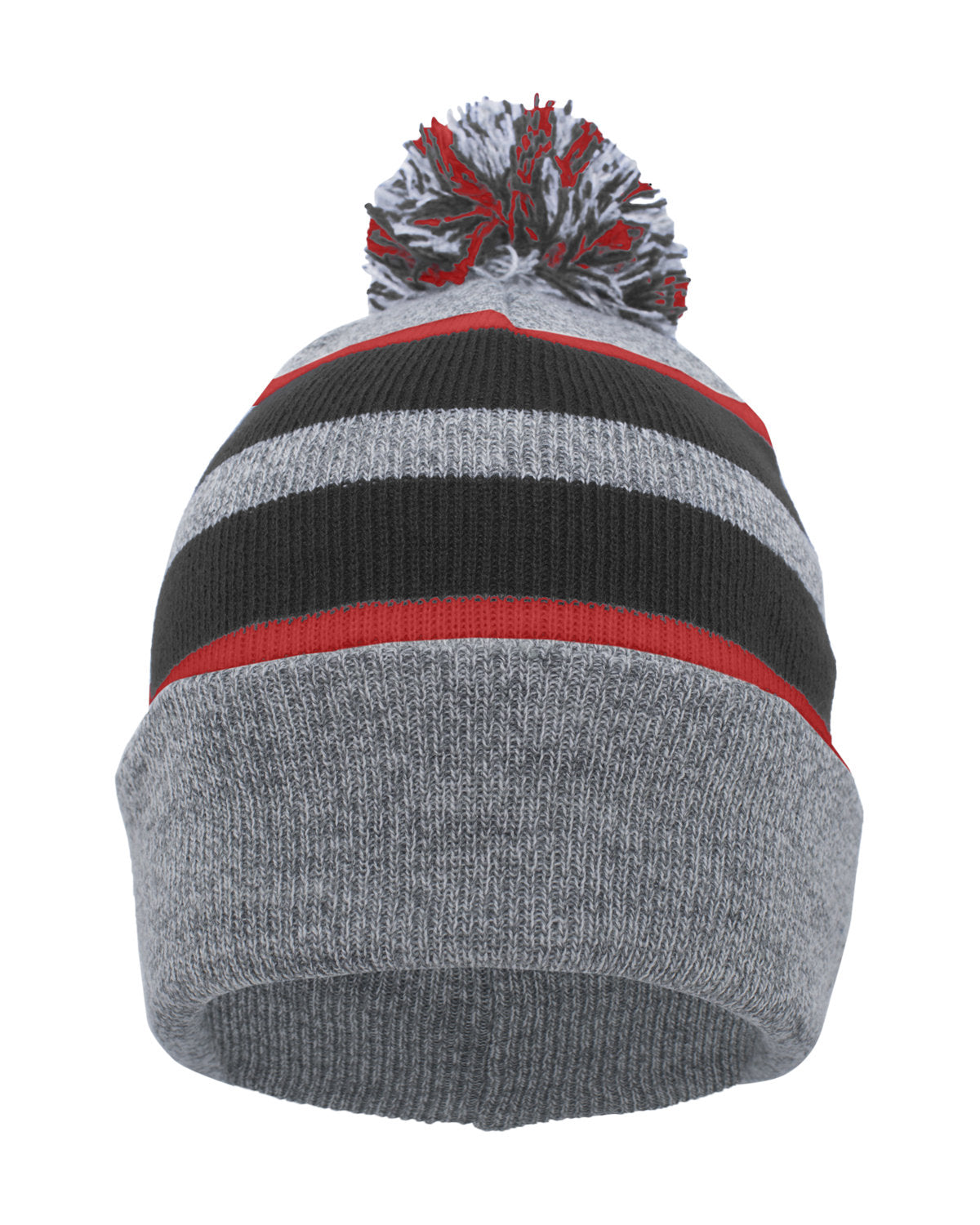 Pacific Headwear Knit Fold-Over Pom-Pom Beanie 641K