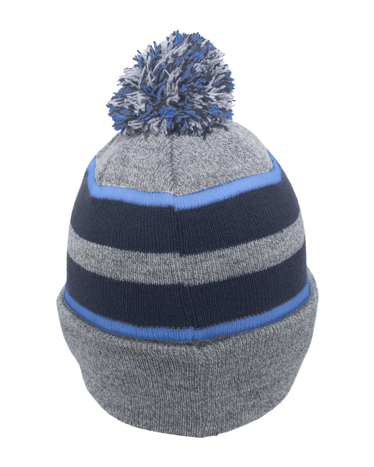 Pacific Headwear Knit Fold-Over Pom-Pom Beanie 641K