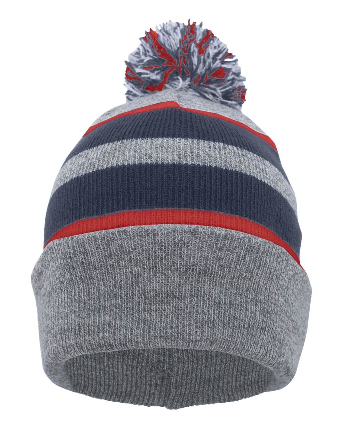 Pacific Headwear Knit Fold-Over Pom-Pom Beanie 641K