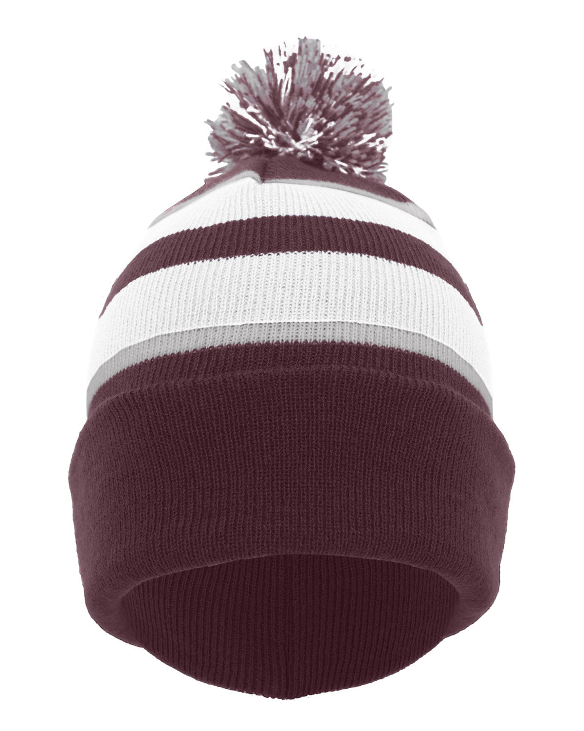 Pacific Headwear Knit Fold-Over Pom-Pom Beanie 641K