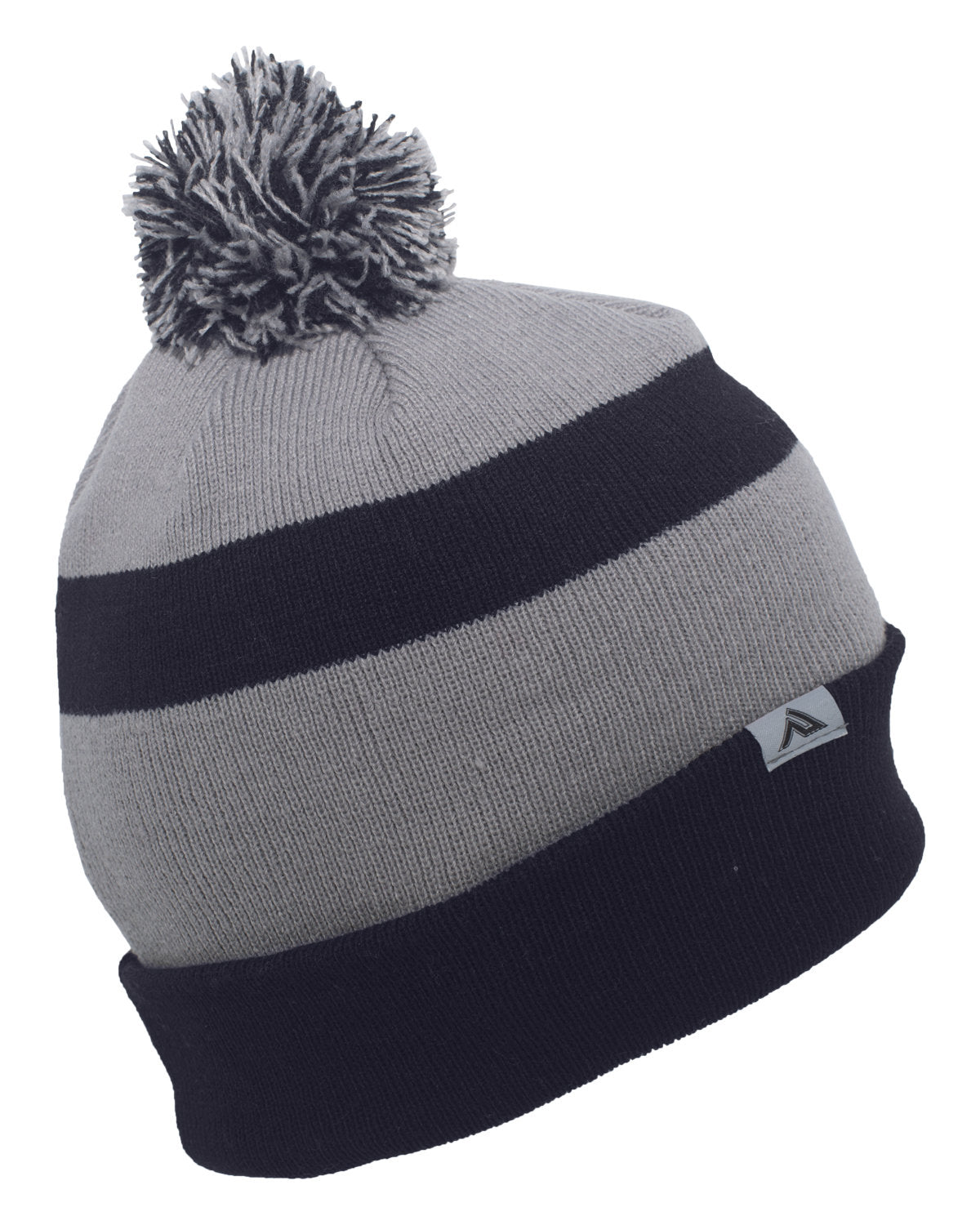 Pacific Headwear Knit Fold-Over Pom-Pom Beanie 641K