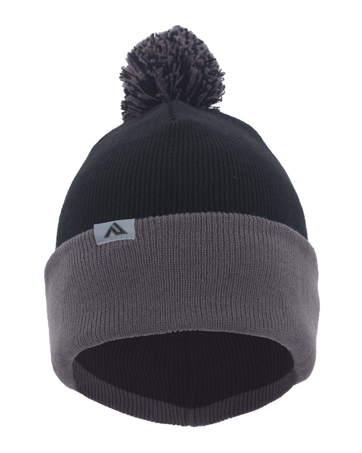 Pacific Headwear Knit Fold-Over Pom-Pom Beanie 641K