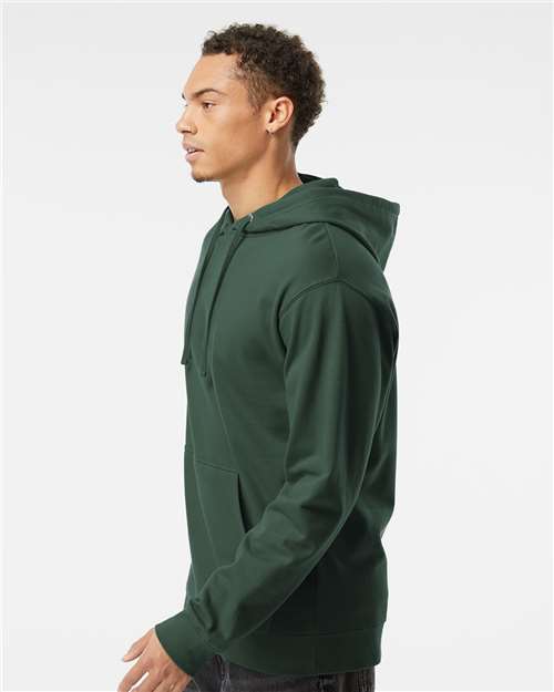 Independent Trading Co. Midweight Hooded Sweatshirt SS4500 Alpine Green Custom Embroidered Business Logo