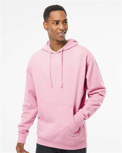 Independent Trading Co. Midweight Hooded Sweatshirt SS4500 Lavender Custom Embroidered Business Logo