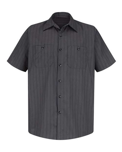 Red Kap Premium Short Sleeve Work Shirt SP20 Custom Embroidered Business Logo