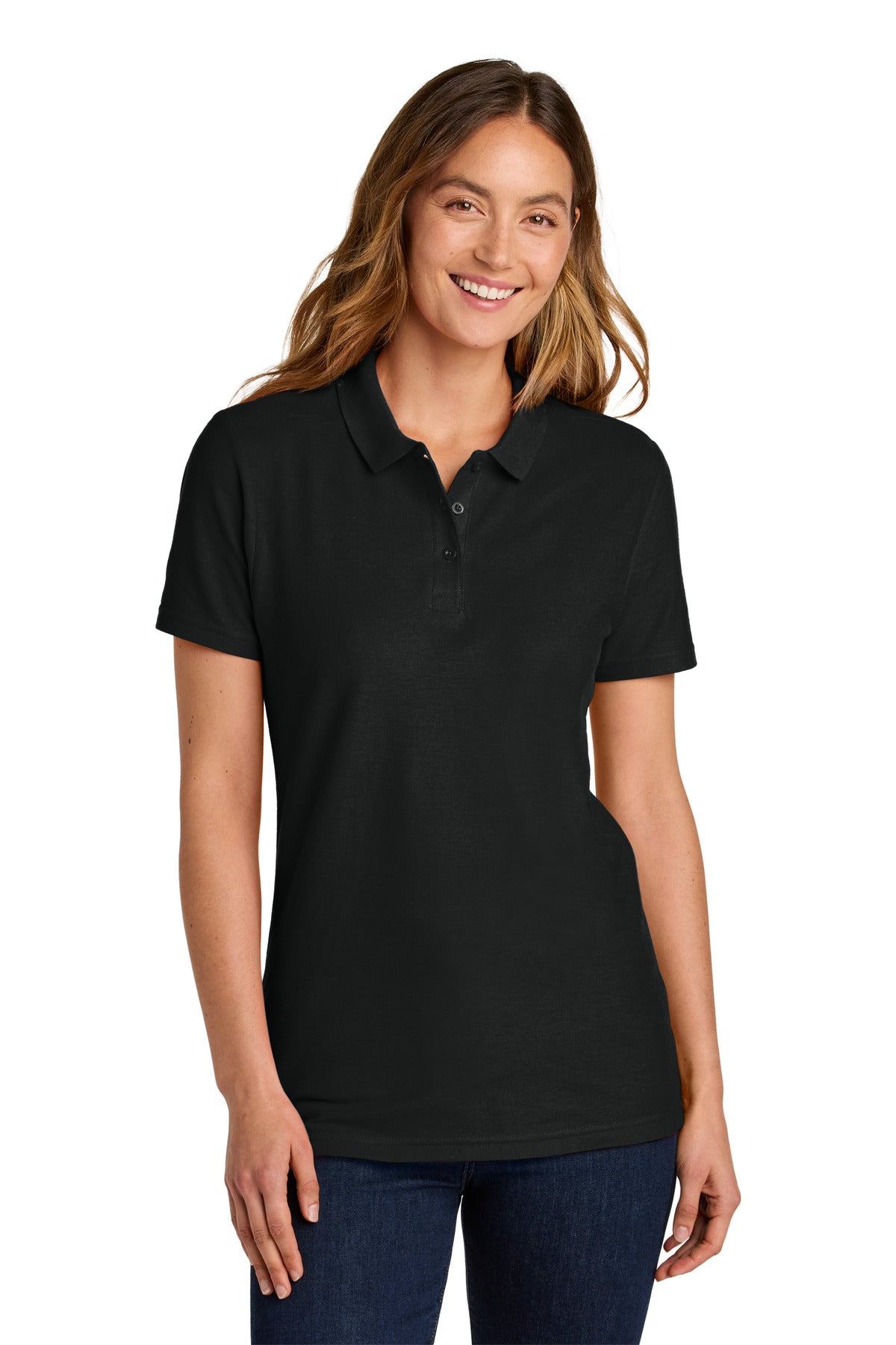 Gildan Softstyle   Women's Pique Polo 64800L