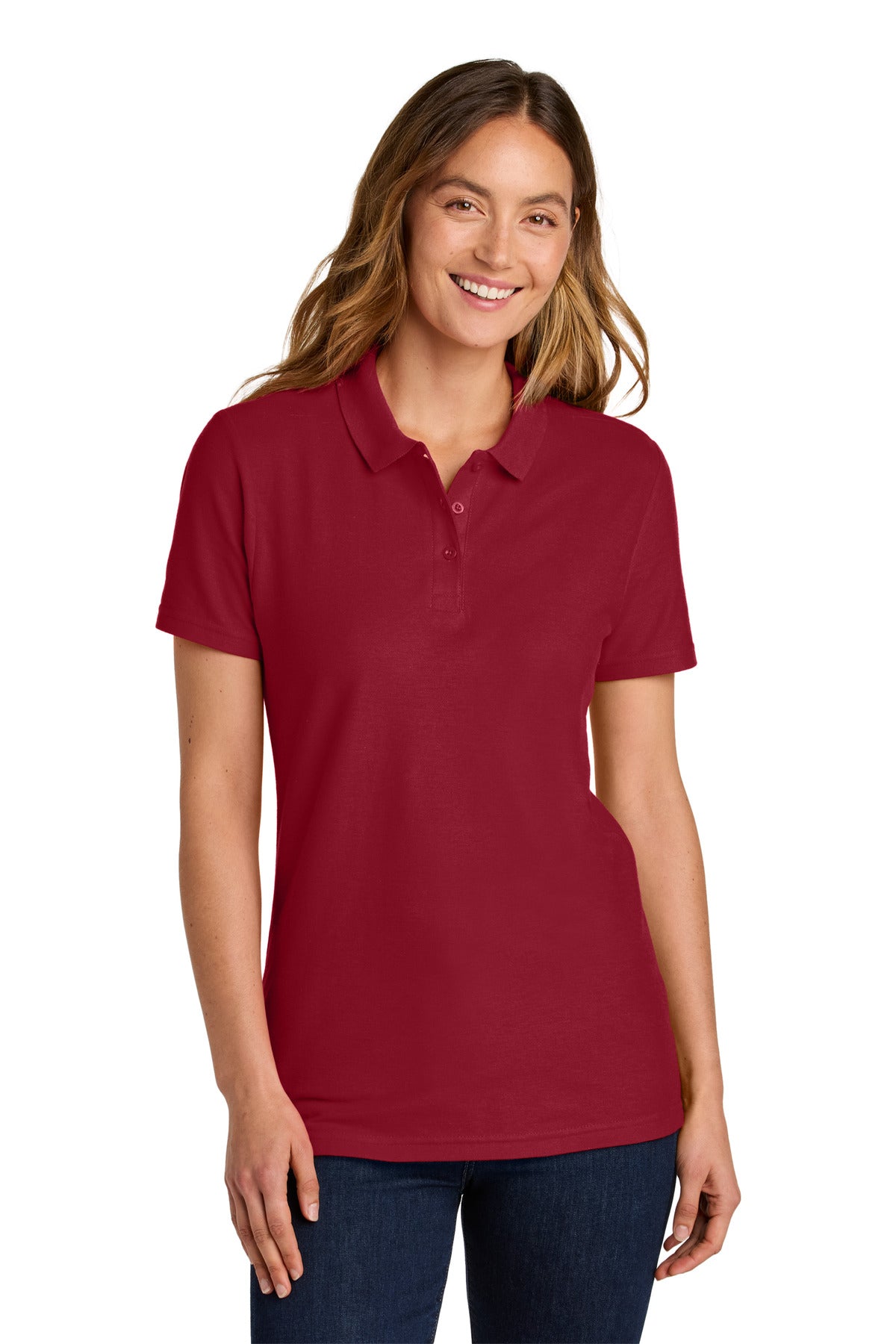 Gildan Softstyle   Women's Pique Polo 64800L