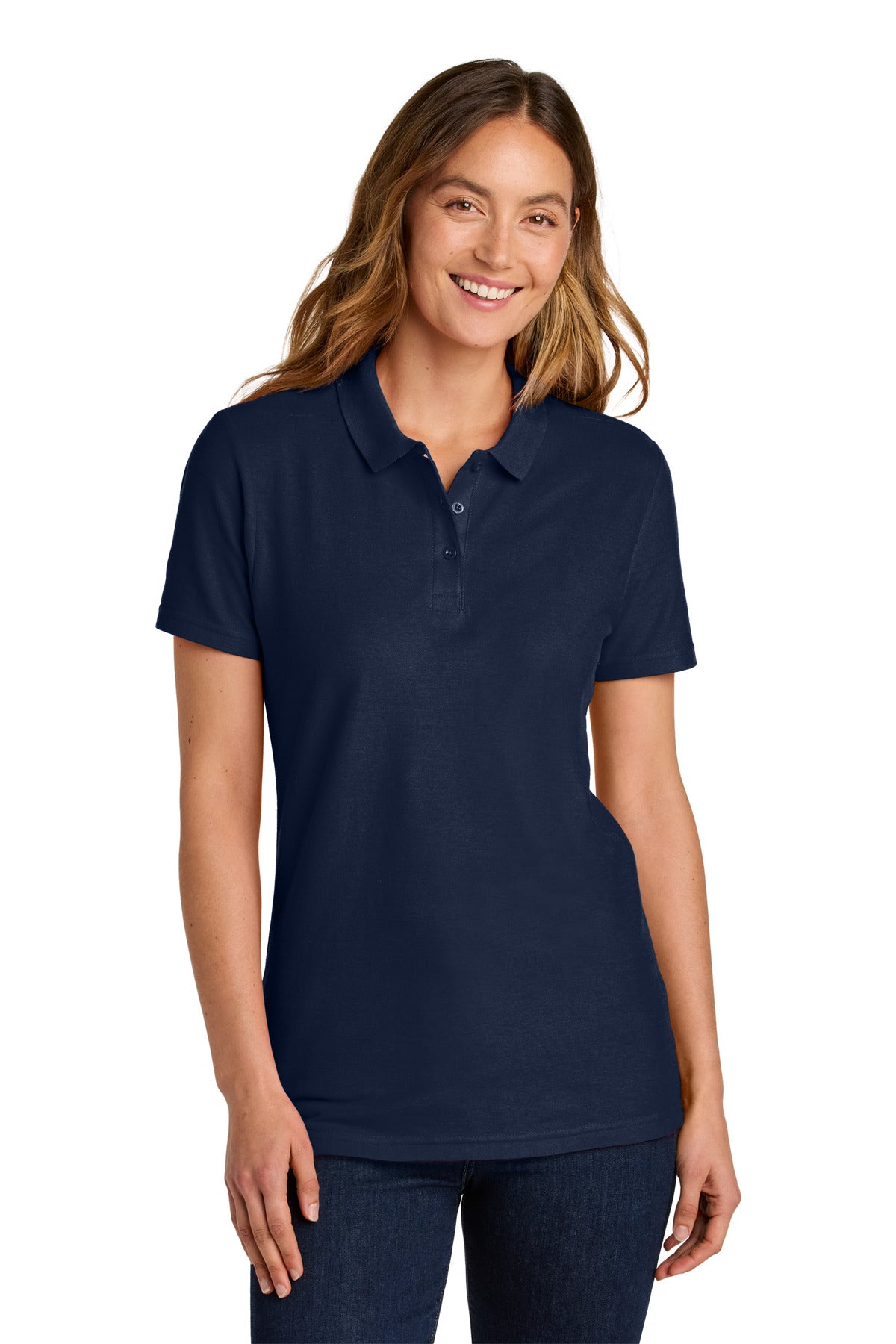 Gildan Softstyle   Women's Pique Polo 64800L