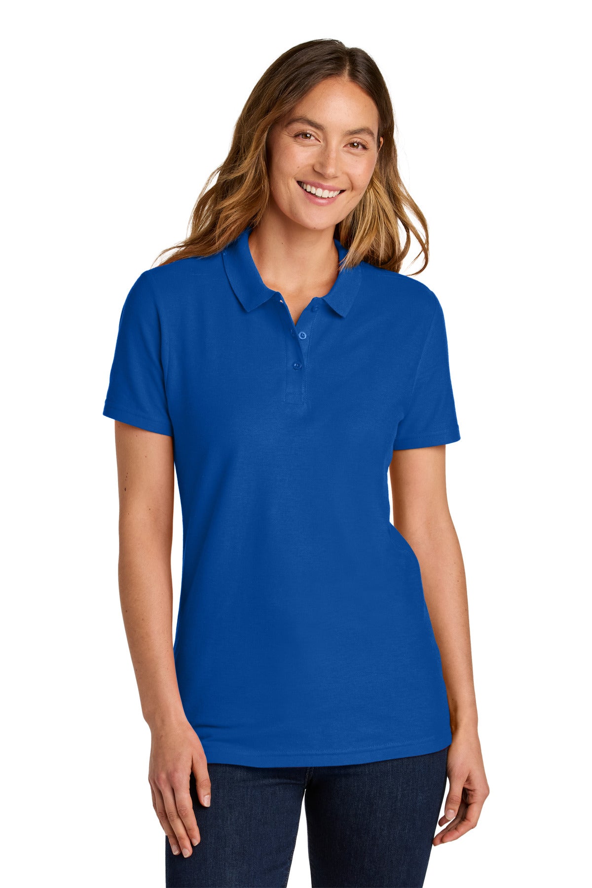 Gildan Softstyle   Women's Pique Polo 64800L