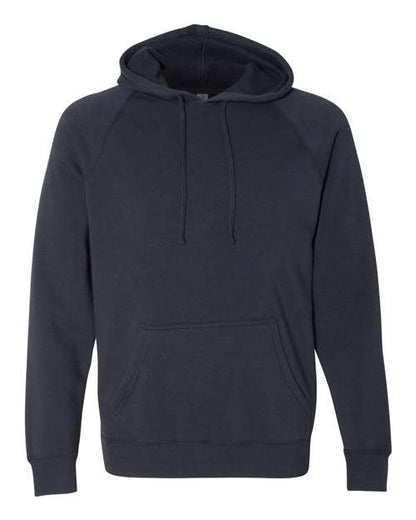 Independent Trading Co. Special Blend Raglan Hooded Sweatshirt PRM33SBP Custom Embroidered Business Logo