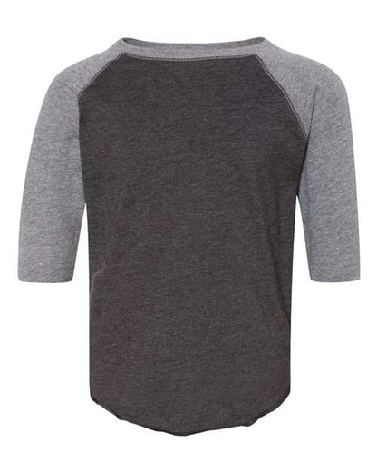 Rabbit Skins Toddler Baseball Fine Jersey Three-Quarter Sleeve Tee 3330