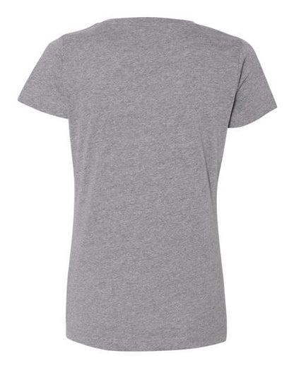 LAT Women's Fine Jersey Tee 3516 Granite Heather