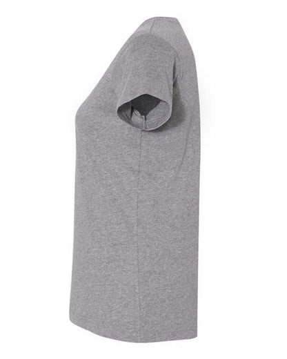 LAT Women's Fine Jersey Tee 3516 Granite Heather